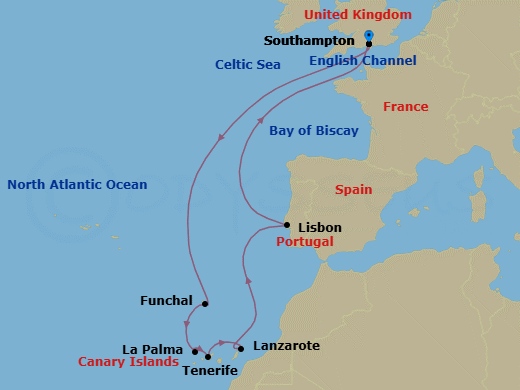 Cruise Map