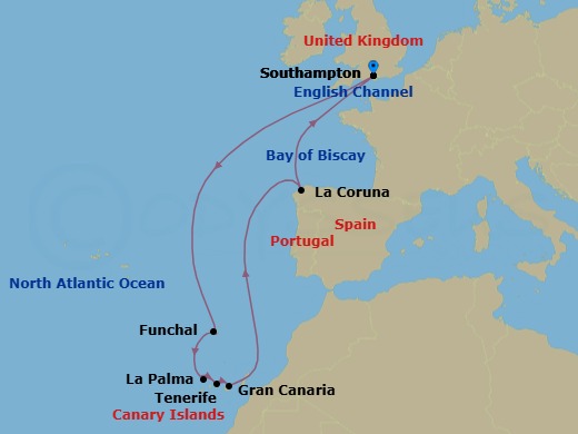Cruise Map