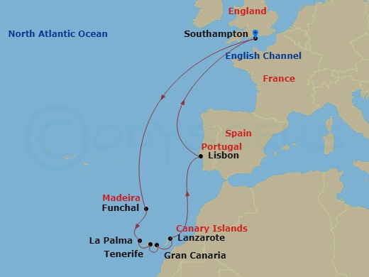 Cruise Map