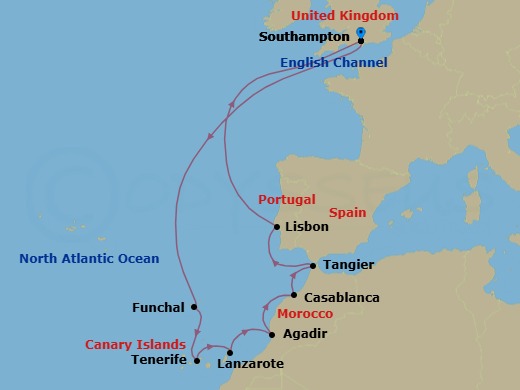 Cruise Map