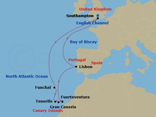 Cruise Map
