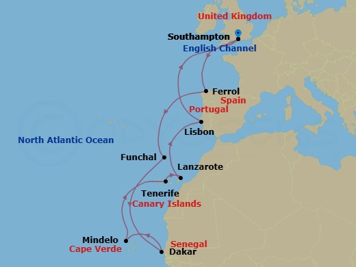 Cruise Map
