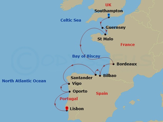 Cruise Map