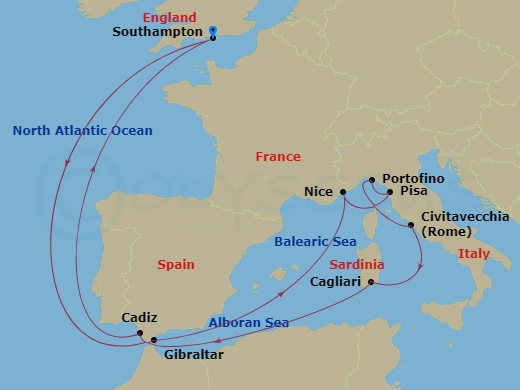 Cruise Map