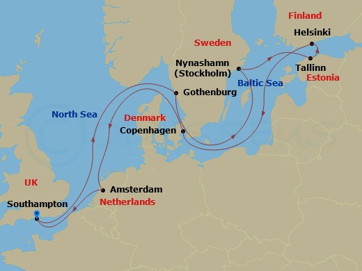 Cruise Map