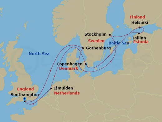 Cruise Map