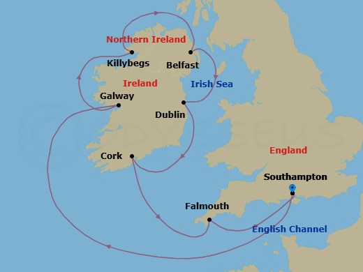 Cruise Map