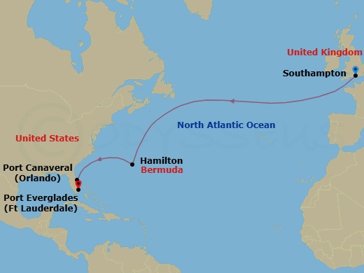 Cruise Map