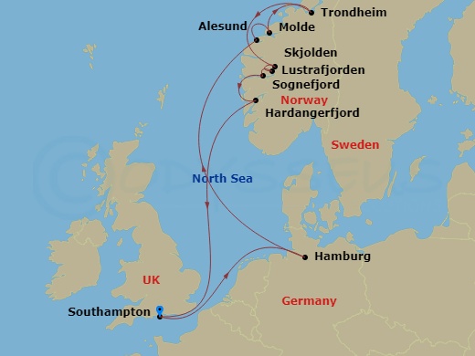 Cruise Map