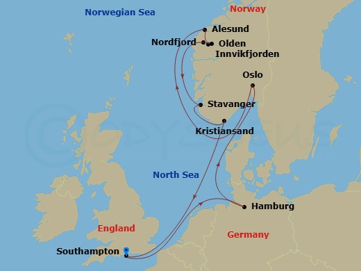 Cruise Map