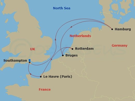 Cruise Map