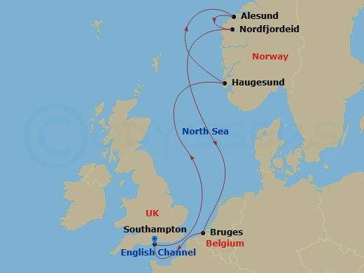 Cruise Map