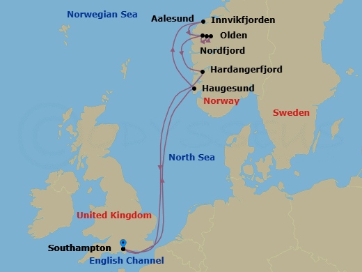 Cruise Map