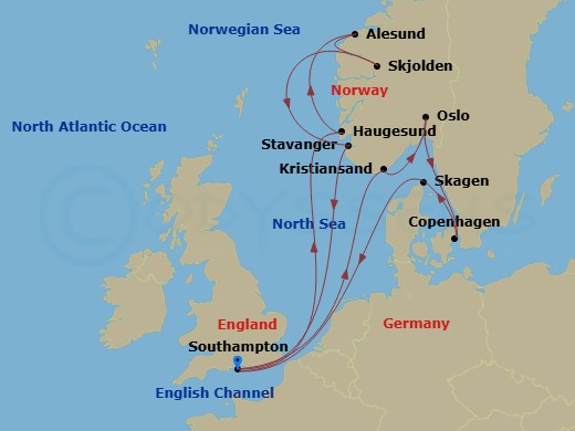 Cruise Map