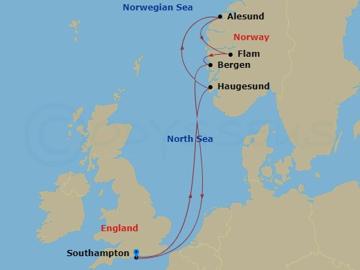 Cruise Map
