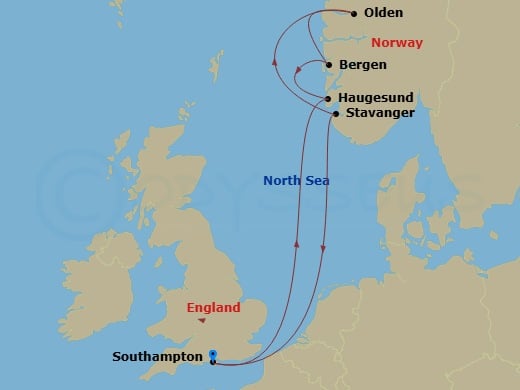 Cruise Map