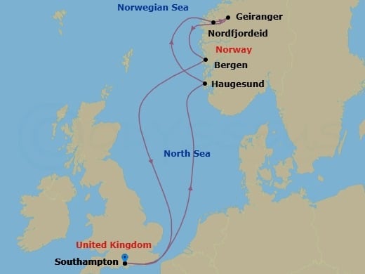 Cruise Map