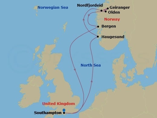 Cruise Map