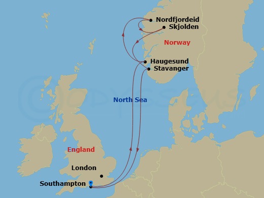 Cruise Map