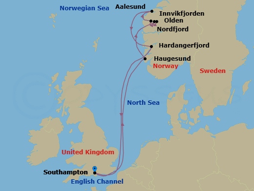 Cruise Map