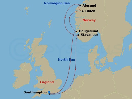 Cruise Map
