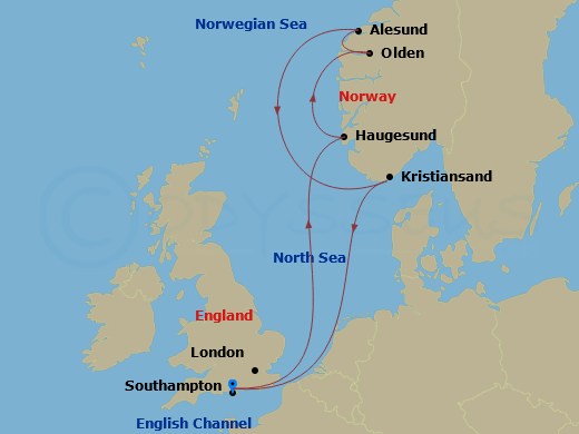 Cruise Map