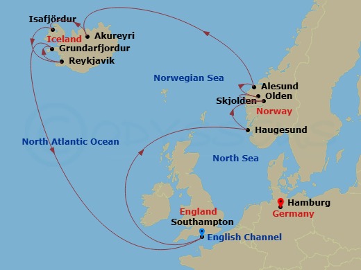 Cruise Map