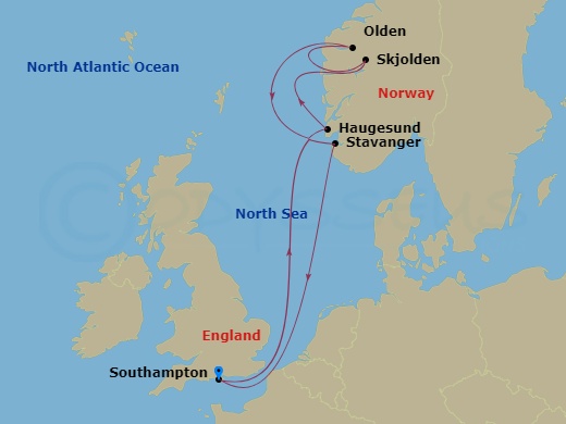 Cruise Map