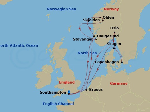 Cruise Map