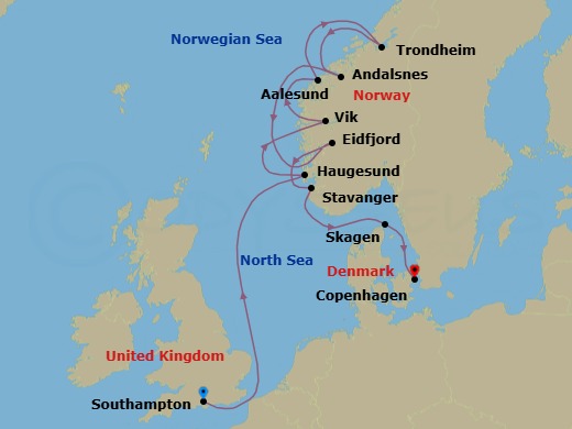 Cruise Map