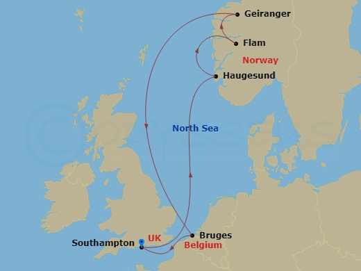 Cruise Map