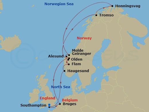 Cruise Map