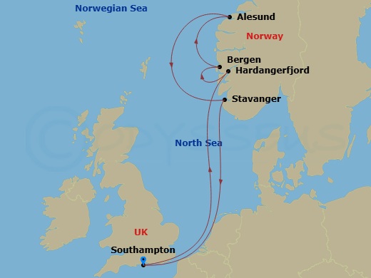 Cruise Map
