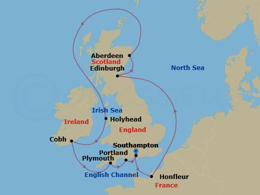 Cruise Map