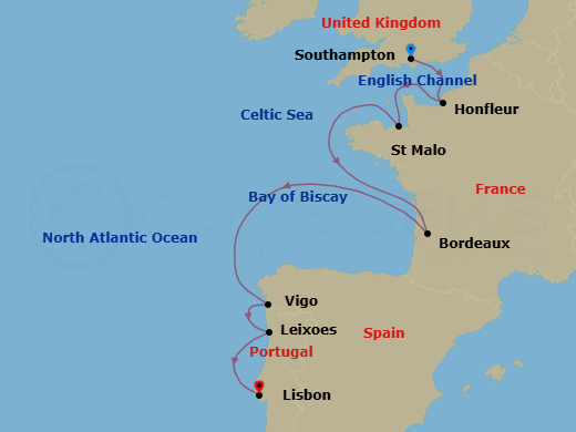 Cruise Map