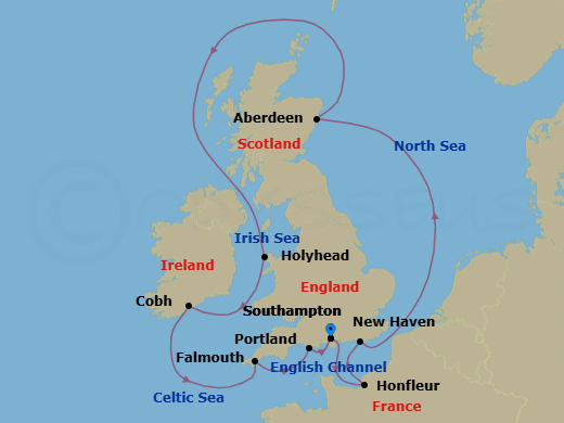 Cruise Map