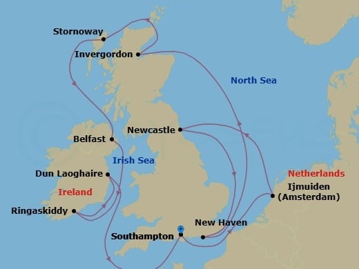 Cruise Map