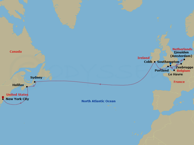Cruise Map