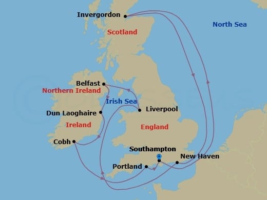 Cruise Map