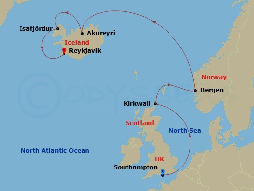 Cruise Map