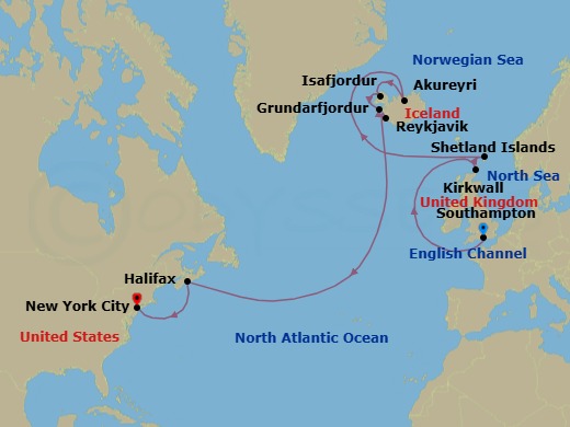 Cruise Map