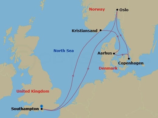 Cruise Map