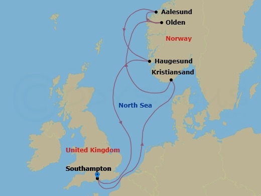 Cruise Map