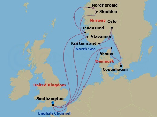 Cruise Map