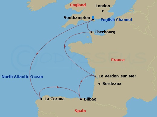 Cruise Map