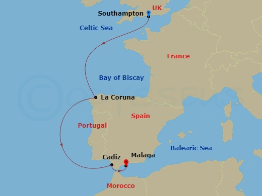 Cruise Map