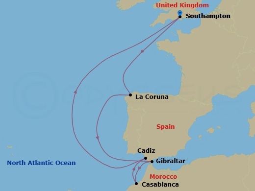 Cruise Map