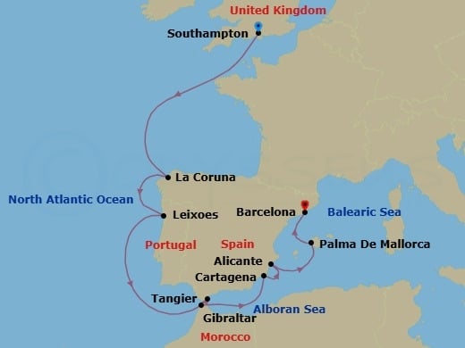 Cruise Map