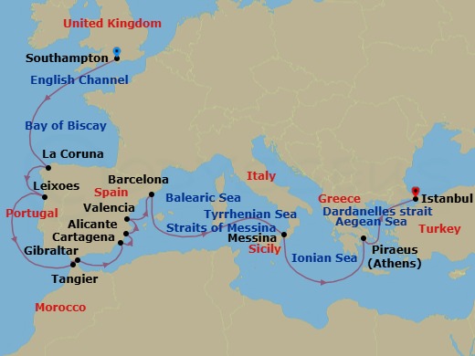 Cruise Map