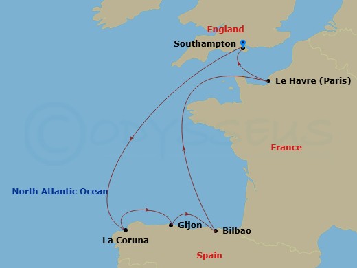 Cruise Map